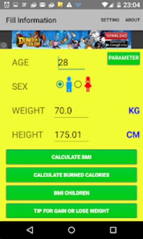 Bmi Calculator Para Android Descargar