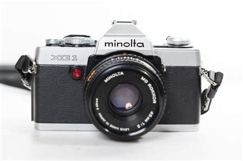 Minolta XG 1 MD Rokkor 45mm F2 Analogue Camera Catawiki