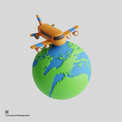 Premium Psd D Rendering Globe Illustration