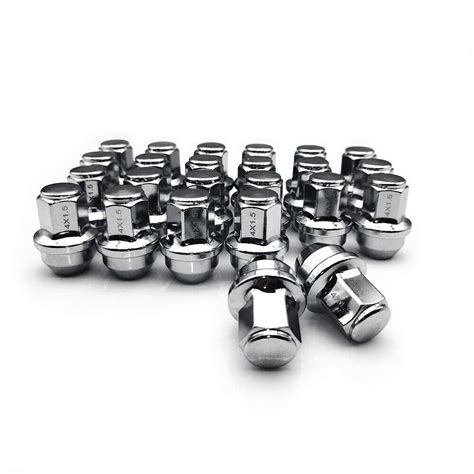 Set Of 24 Ford F 150 2015 2022 14x1 5mm 21hex 45mm Chrome Lug Nuts EBay