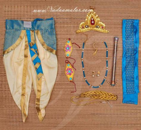 fancy dress krishna costume  kids  accessories krishnacostume