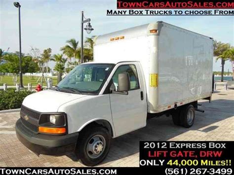 Chevrolet Express 3500 Box Truck Box Truck 2012 Van Box Trucks