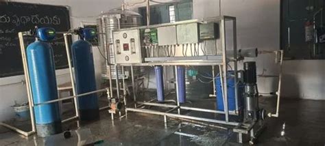 Lph Fully Automatic Ro Plant Stainless Steel At Rs In