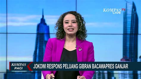 Jawaban Singkat Jokowi Saat Ditanya Gibran Berpeluang Jadi Cawapres