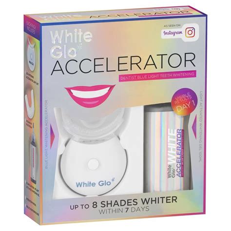 Kit Tratament De Albire White Accelerator White Glo Bebe Tei