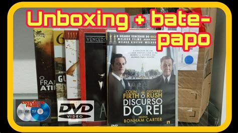 Unboxing DVD Shopee Como Assisto Meus Filmes Bate Papo YouTube