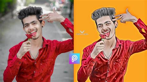 Picsart Portrait Cartoon Photo Editing Tutorial🔥 Portrait Image