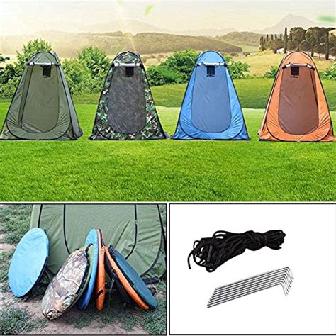 Tentes De Camping Tente De Douche Ext Rieure Portable Pop Up Pod Tente