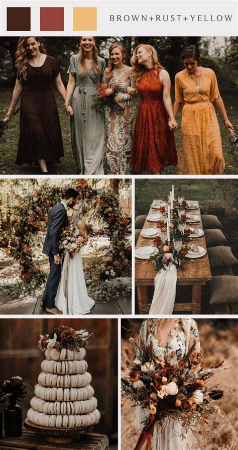 🤎 15 Stunning Brown Wedding Themes & Color Ideas 2024