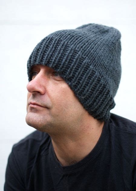 94 Free Knitting And Crochet Hat Patterns — Woolly Wormhead Mens Hat