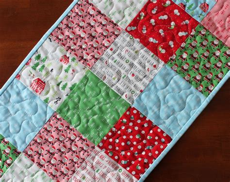 Snowman Table Runner, Quilted Table Runner - Etsy