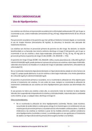 Criterios de calidad para prescripción de medicamentos PDF