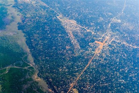 Premium Photo Aerial View Of The Coast Of Inhambane Province In