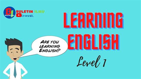 Learning English Level 1 YouTube