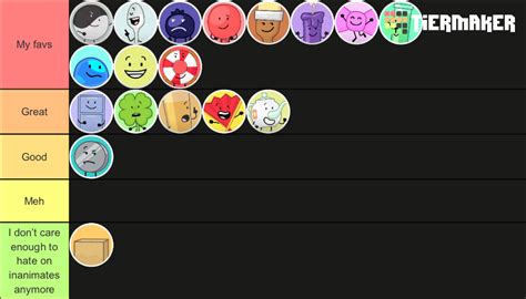 Inanimate Insanity Invitational (Season 3) Characters Tier List (Community Rankings) - TierMaker