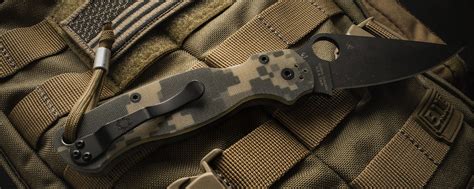 Best Spyderco Knife For Self Defense Hunting