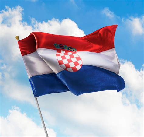 Premium Photo | Flag of croatia