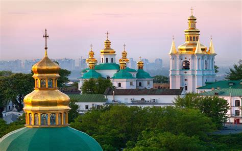 View Of Kiev Pechersk Lavra Ukrainian Russian Wallpapers13