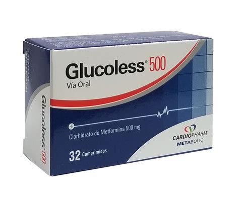 Glucoless 500Mg Comprimidos FarmaciaRD