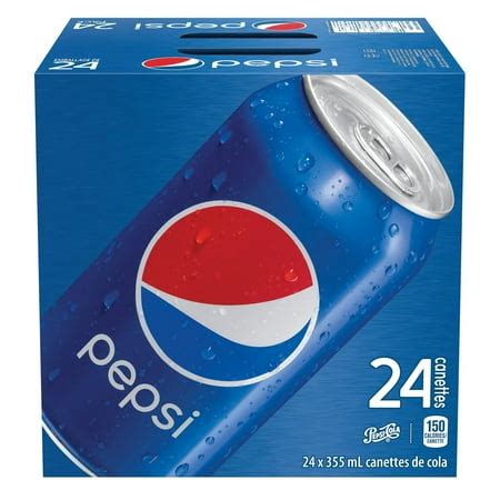 Pepsi, 355mL Cans, 24 Pack, 24x355mL - Walmart.ca