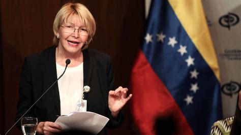 Luisa Ortega Díaz Niega Haber Recibido 1 Millón En Sobornos Runrun