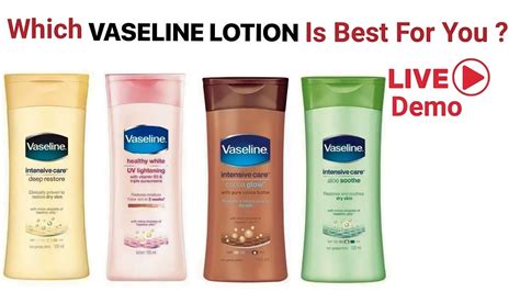 Vaseline Body Lotions Review All Variants Review Youtube