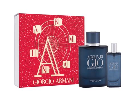 Giorgio Armani Acqua Di Gio Profondo Woda Perfumowana 75ml Zestaw