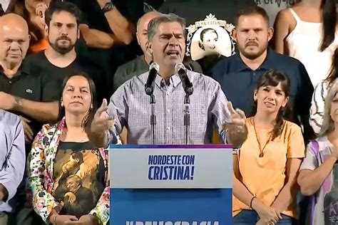 Tras El Acto En Chaco El Operativo Clamor Cristina Continuar