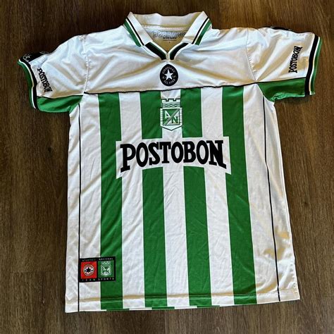 Vintage Converse Atl Tico Nacional Jersey No Stains Depop