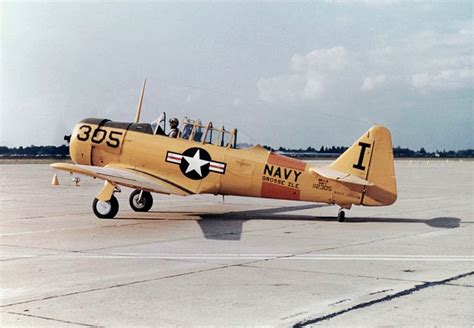 North American T 6 Texan Snj 6 De Lus Navy