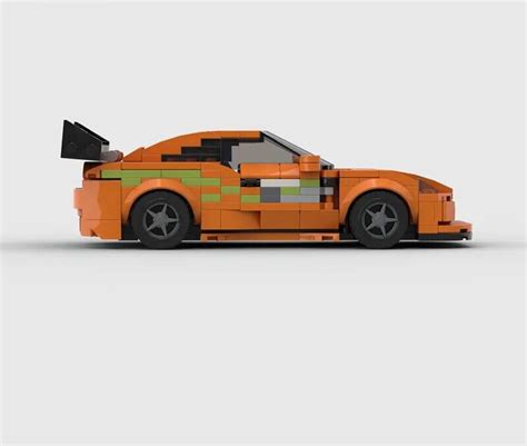 Fast & Furious Supra MK4 370PCS LEGO Scale Model - D’s Garage