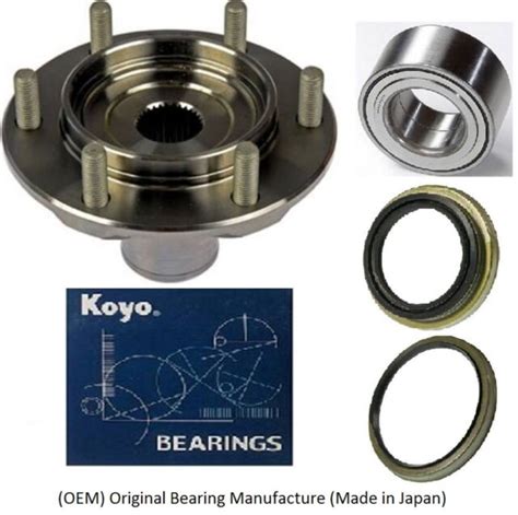 Front Wheel Hub Oem Koyo Bearing Seal Kit For Toyota