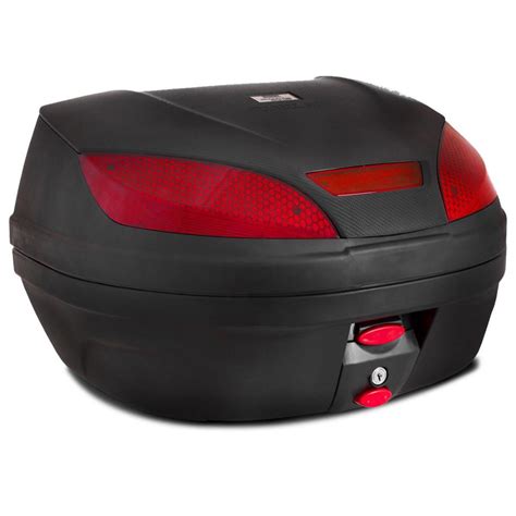 Bau Moto Top Case Pro Tork 52 Litros Smart Box 3 Preto 52L em Promoção