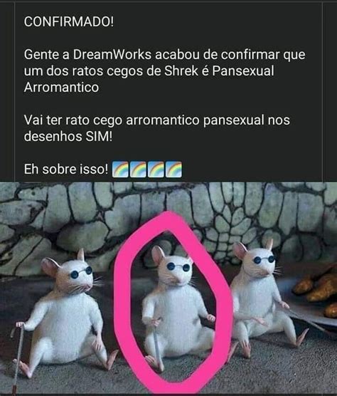 CONFIRMADO Gente A DreamWorks Acabou De Confirmar Que Um Dos Ratos