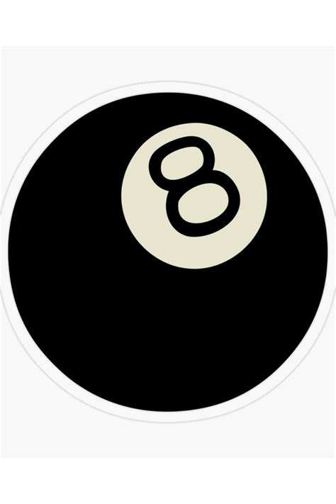 8ball Sticker For Sale By Outlaw70 Ausdrucken Super Mario Figuren