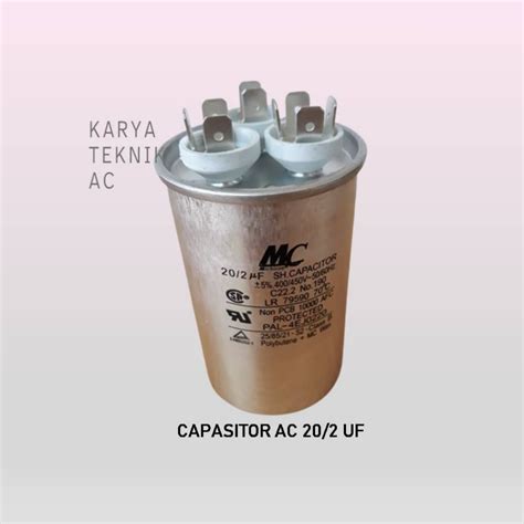 Capasitor Kapasitor Ac Uf Merek Mc Lazada Indonesia