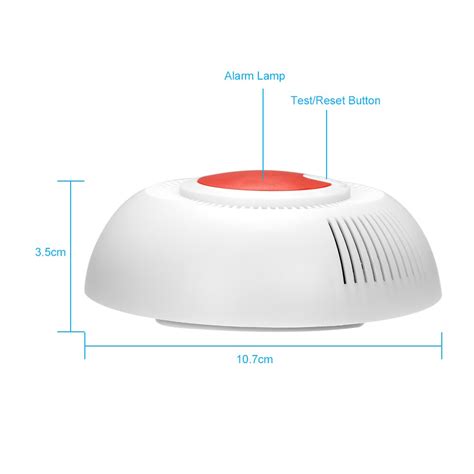 Standalone Photoelectric Smoke Alarm High Sensitiv Grandado