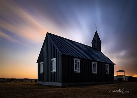 Black Church Iceland Kutubuddinphotography Flickr