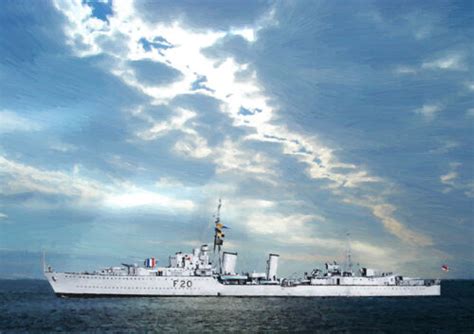 Hms Gurkha Ww Limited Edition Art Ebay