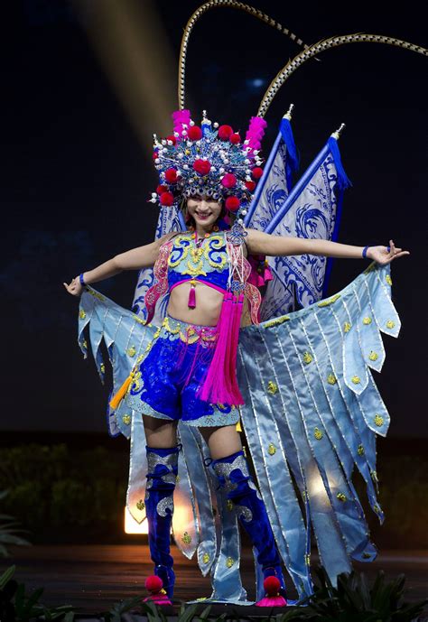 Elaborate Costumes Displayed At The Miss Universe National Costume Show