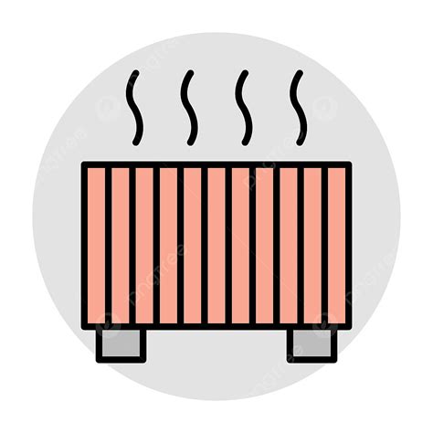 Heater Clipart Hd PNG Heater Icon Isolated On Abstract Background