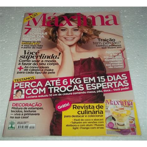 Revista M Xima N Ano Edi O Setembro Perca At Kg