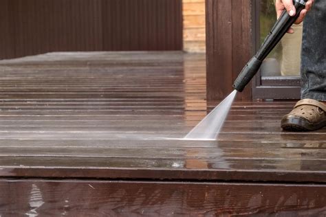 How To Safely Pressure Wash Your Deck Or Patio Professional Cleaning Services In Canada