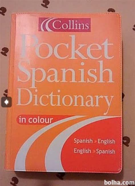 Pocket Spanish Dictionary Collins Eng Spa Spa Eng