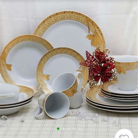 Jual Dinner Set D16 Lily Perlengkapan Makan Vicenza Asli Bergaransi Di