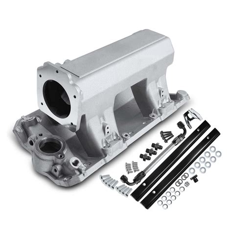 A Premium Engine Aluminum Efi Multi Port Intake Manifold Compatible With Chevy V8 305 350 400