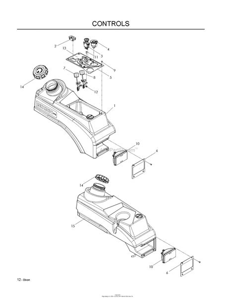 Dixon Kodiak Se Van Parts Diagram For Controls