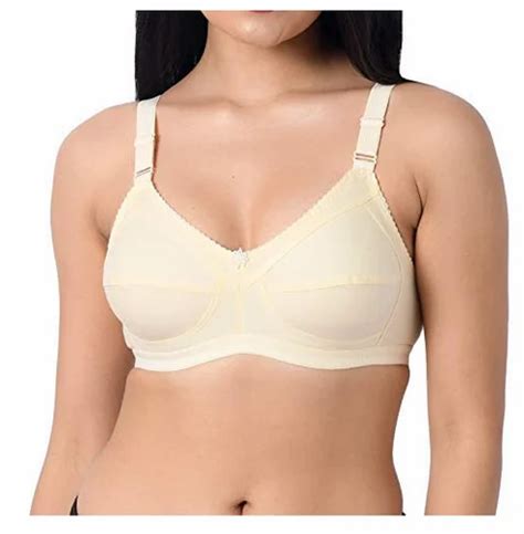 Plain Cotton Women Full Coverage Non Padded Bra Size Small At Rs 200