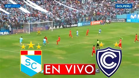 Sporting Cristal Vs Vs Cienciano Hoy En Vivo🔴│conoce Aqui Dia Hora