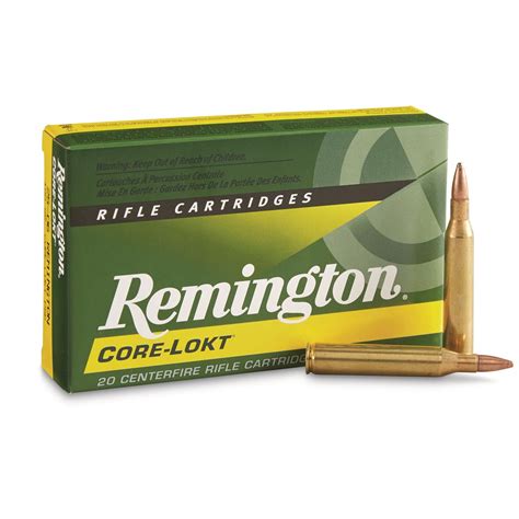 Remington 25 06 Remington PSP Core Lokt 100 Grain 20 Rounds